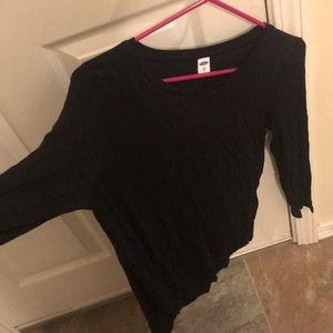 Black long sleeve shirt